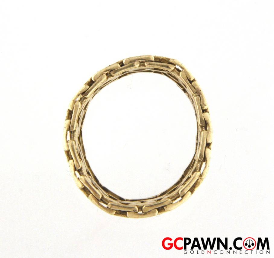 Boutons De Manchette 14K Or Jaune - Design 3D Avec Onyx Noir - 8,7 Grammes - Neuf Sous Écrin - Unisexe