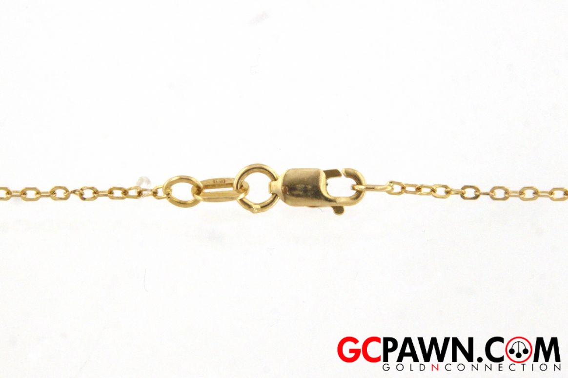 Unisex Chain 14kt Yellow Gold-img-1