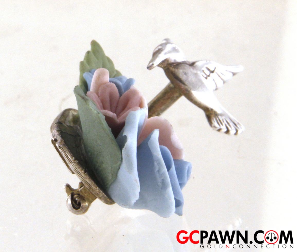 AJC Hummingbird Women's Pin / Brooch Base Metal Base metal-img-2