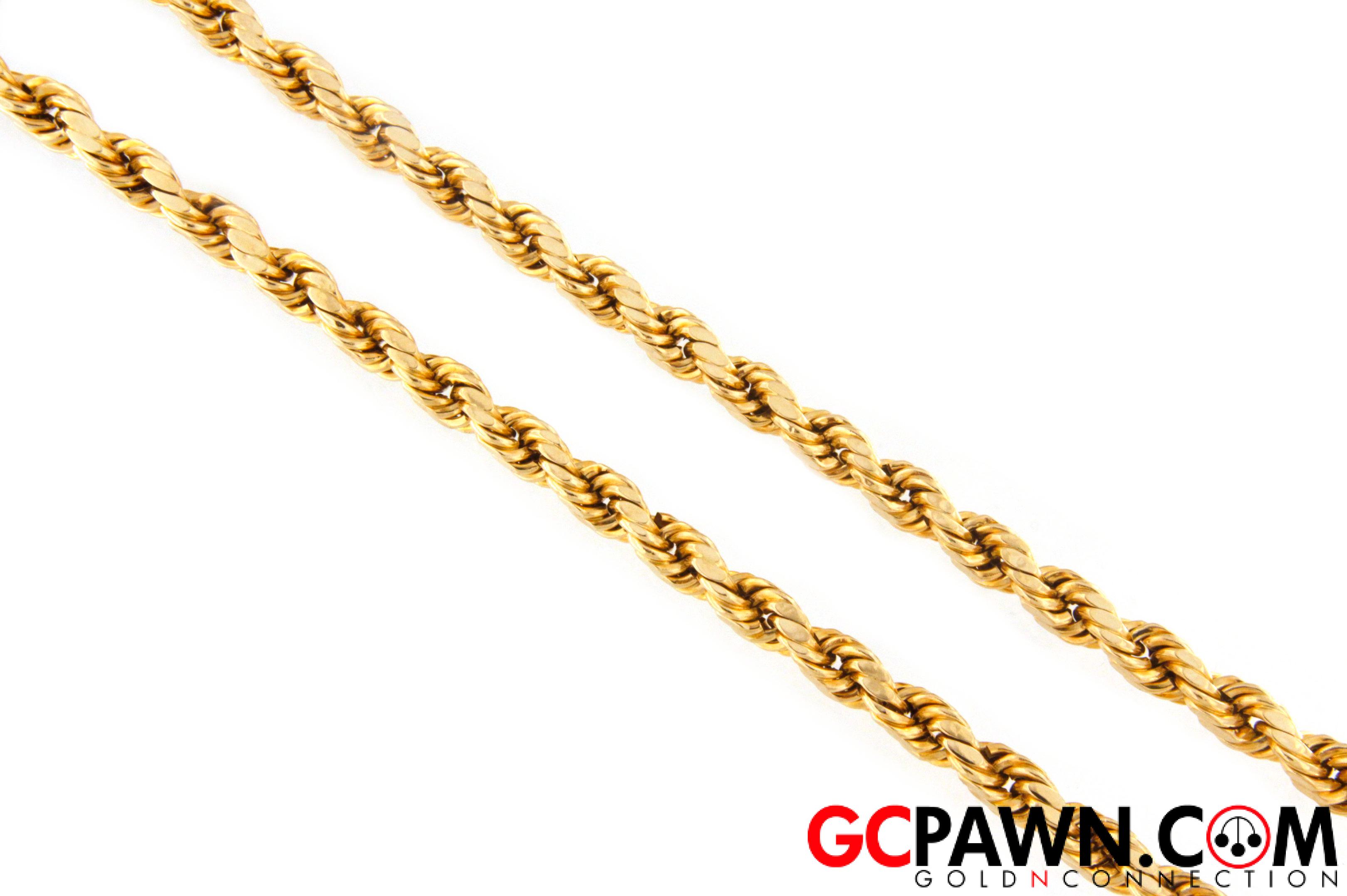 5.5mm Unisex Chain 10kt Yellow Gold-img-0