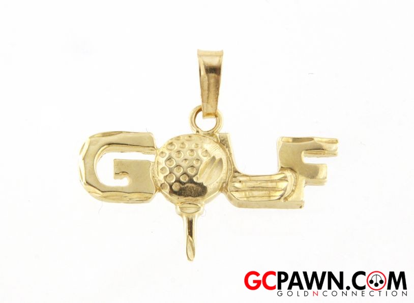 Unisex Charm 14kt Yellow Gold-img-0