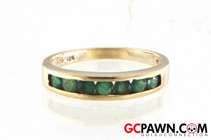 3.7mm Women's Fashion Ring 14kt Yellow Gold-img-0