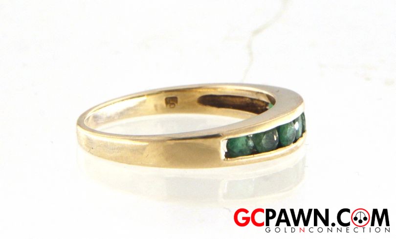 3.7mm Women's Fashion Ring 14kt Yellow Gold-img-1