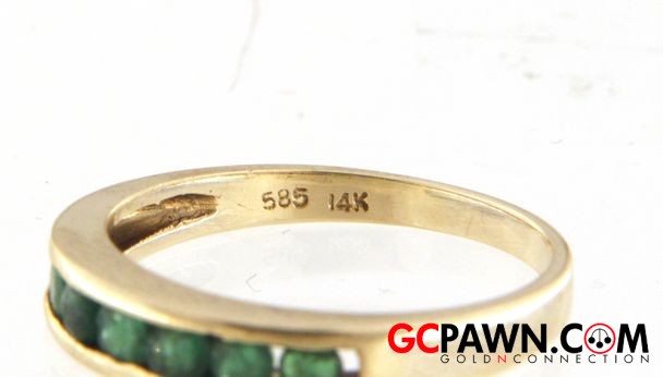 3.7mm Women's Fashion Ring 14kt Yellow Gold-img-4