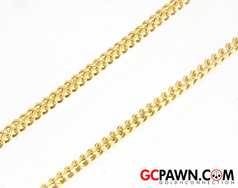 19" Unisex Chain 10kt Yellow Gold-img-0