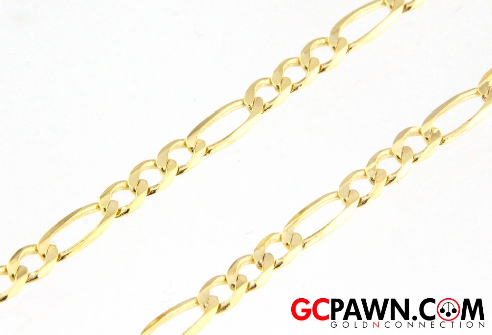20" Unisex Chain 10kt Yellow Gold-img-0