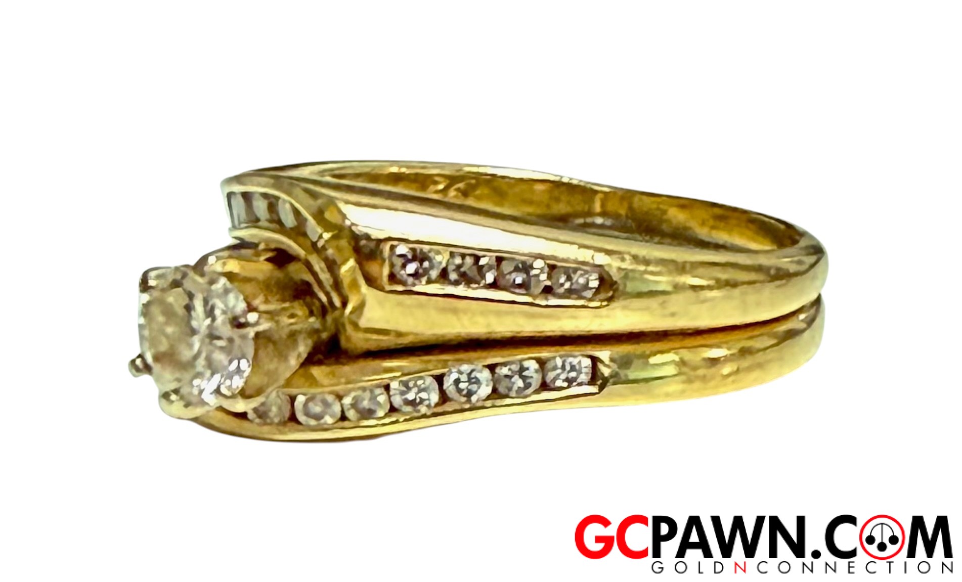 .20 Women's Solitaire ring 14kt Yellow Gold-img-1
