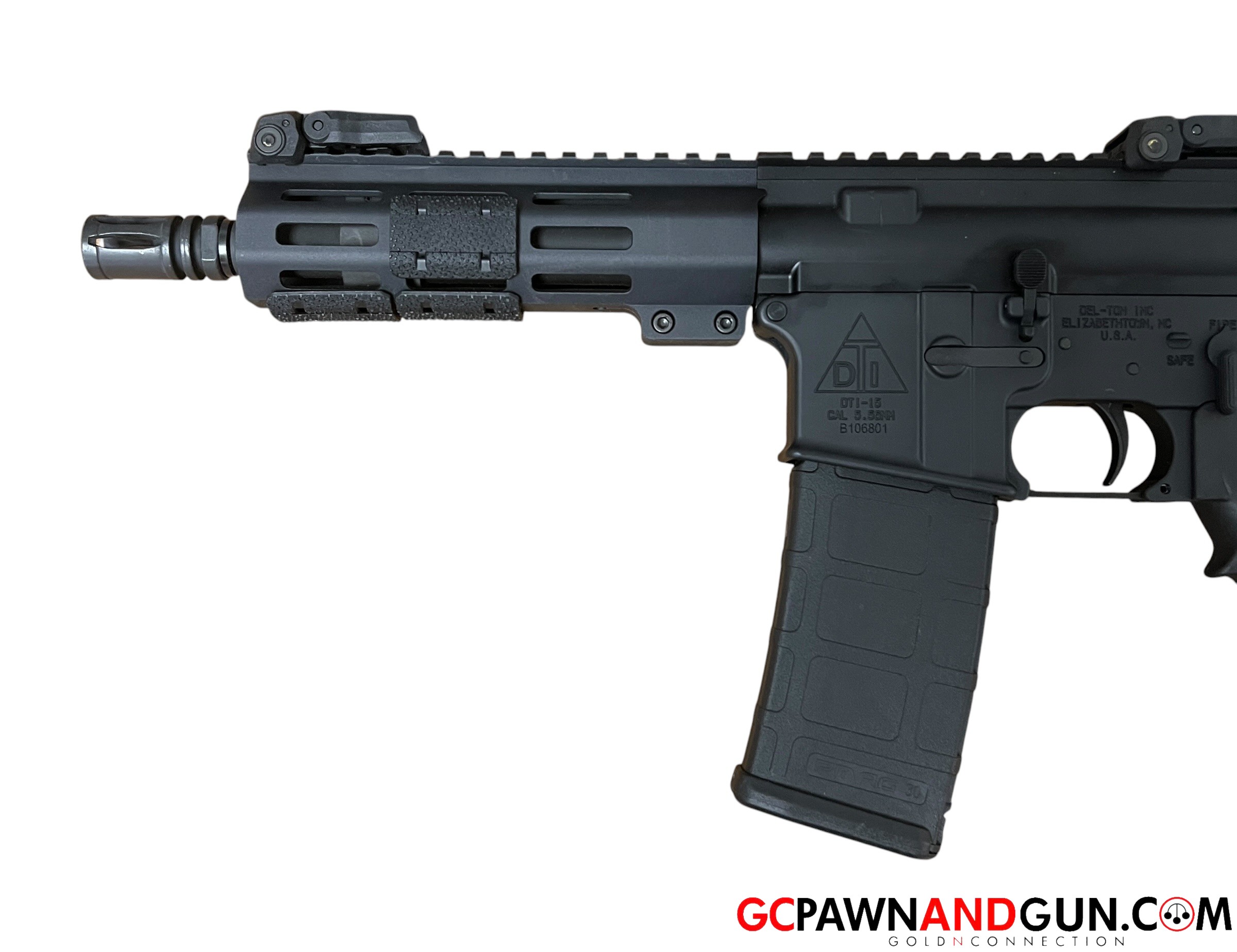 Del-Ton Lima M-Lok Pistol - PFT75-4 5.56 x 45 MM nato 7.5"-img-1