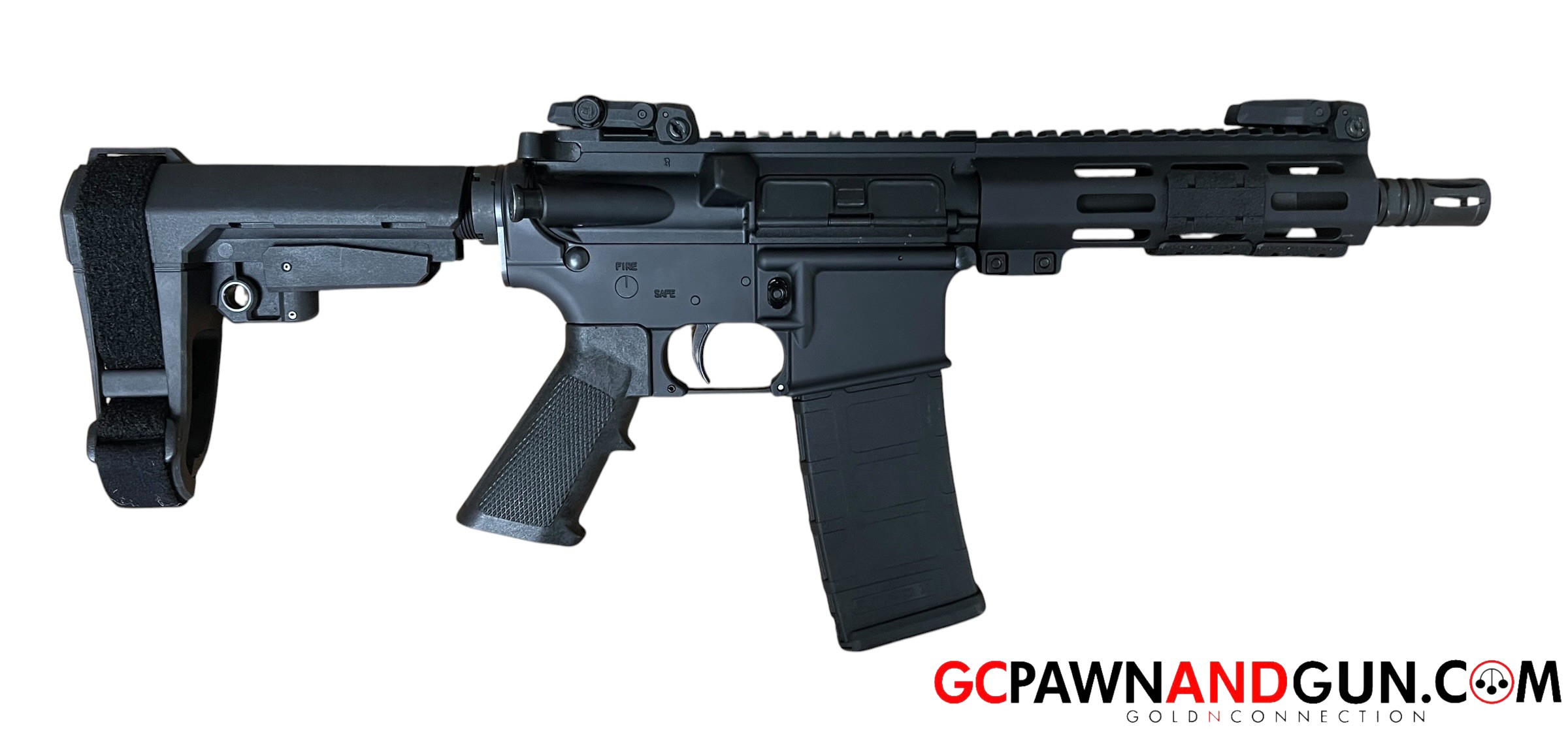 Del-Ton Lima M-Lok Pistol - PFT75-4 5.56 x 45 MM nato 7.5"-img-3