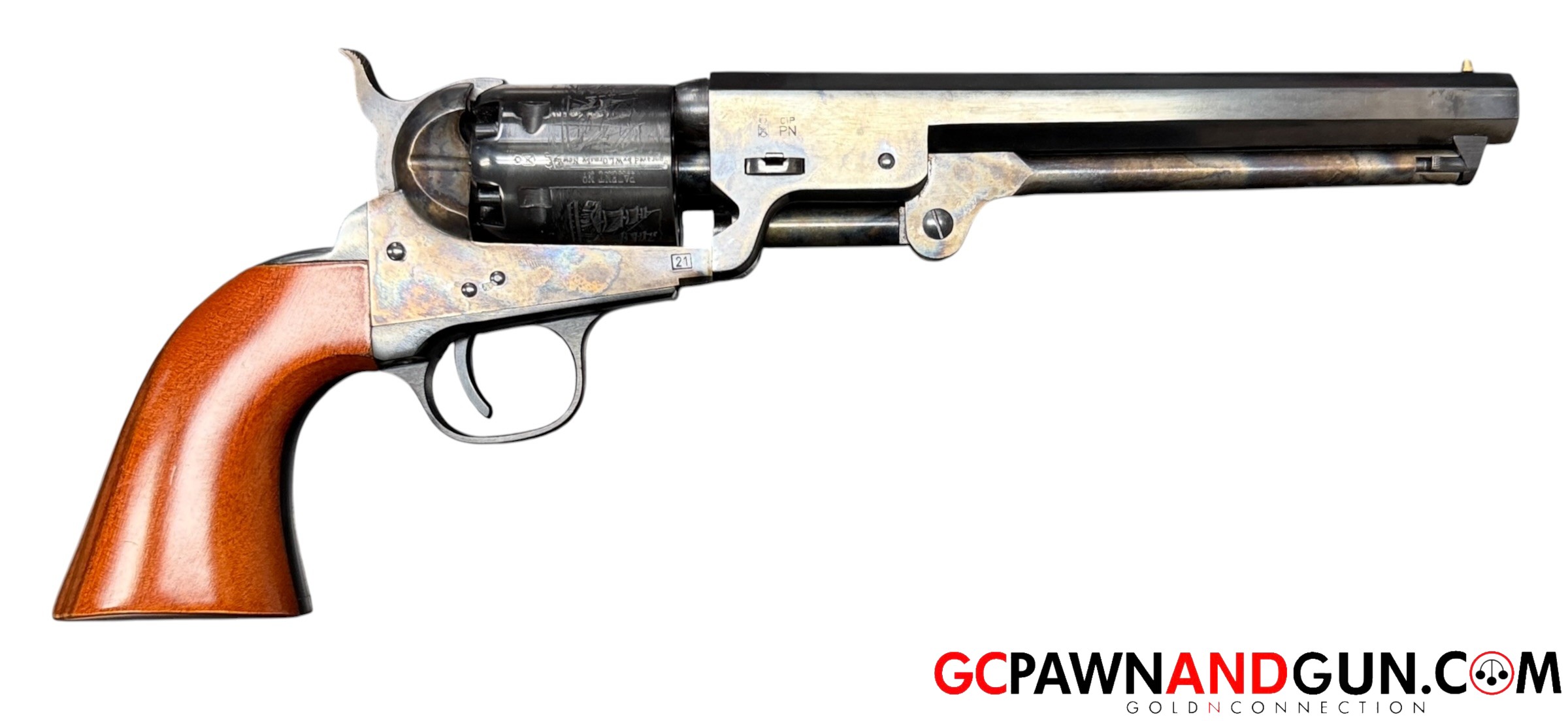 Uberti 1851 Navy Revolver .36 7.5"-img-3