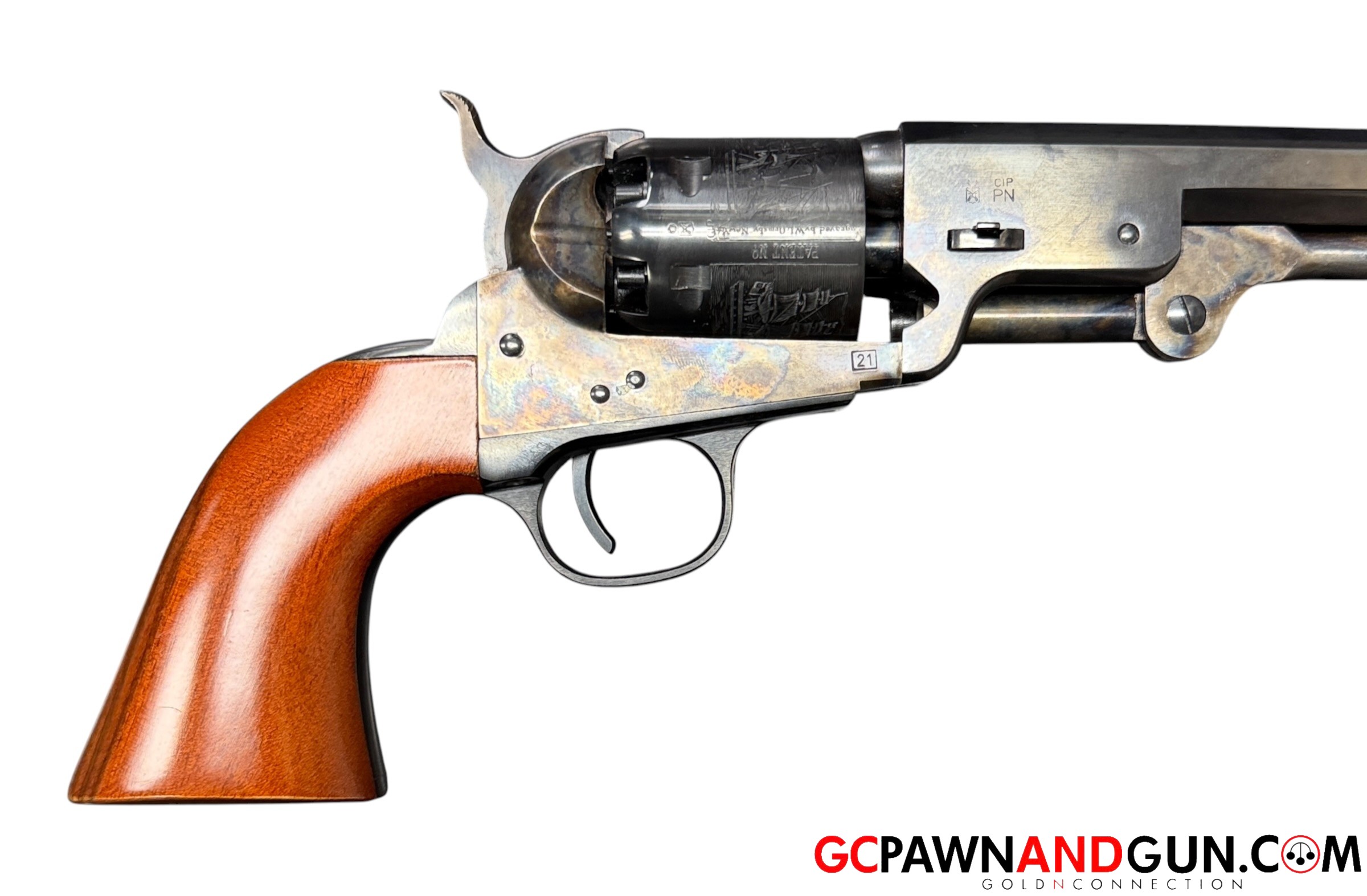 Uberti 1851 Navy Revolver .36 7.5"-img-4