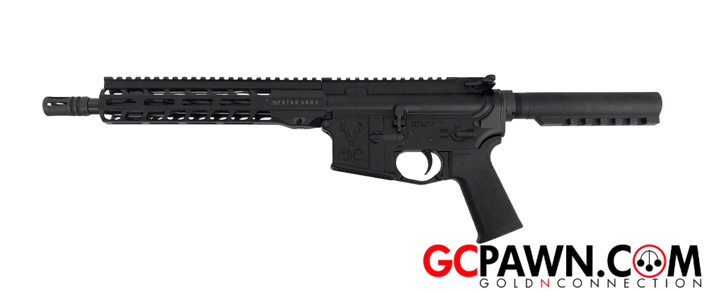 Stag Arms Stag 15 Tactical AR Pistol .223 / 5.56 Nato Handgun-img-0