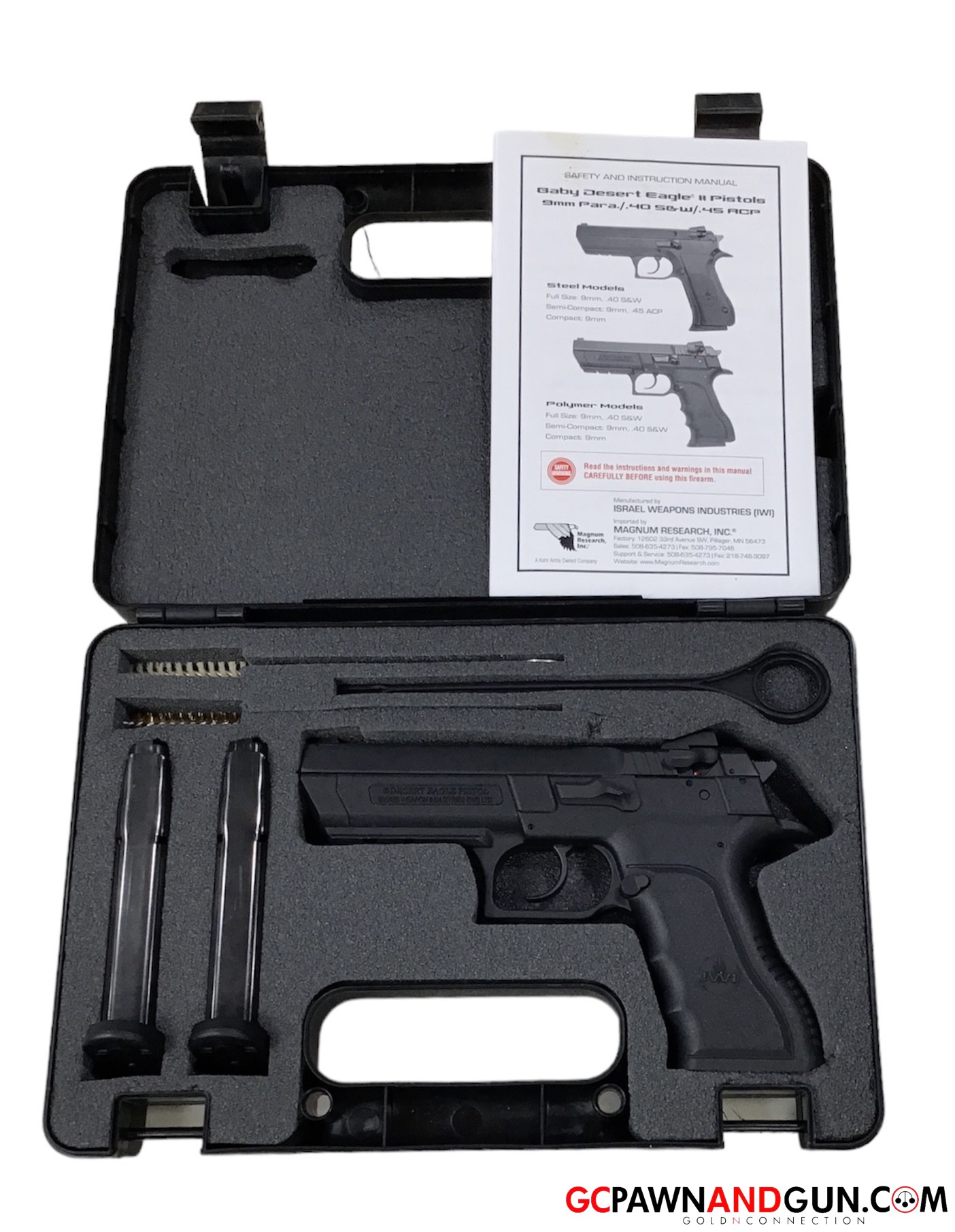 Magnum Research Baby Desert Eagle II 9 MM 4.52"-img-6