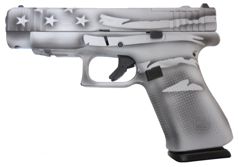 Glock 48 - PA4850204FRMOSBWFLAG Handgun 9 MM Image