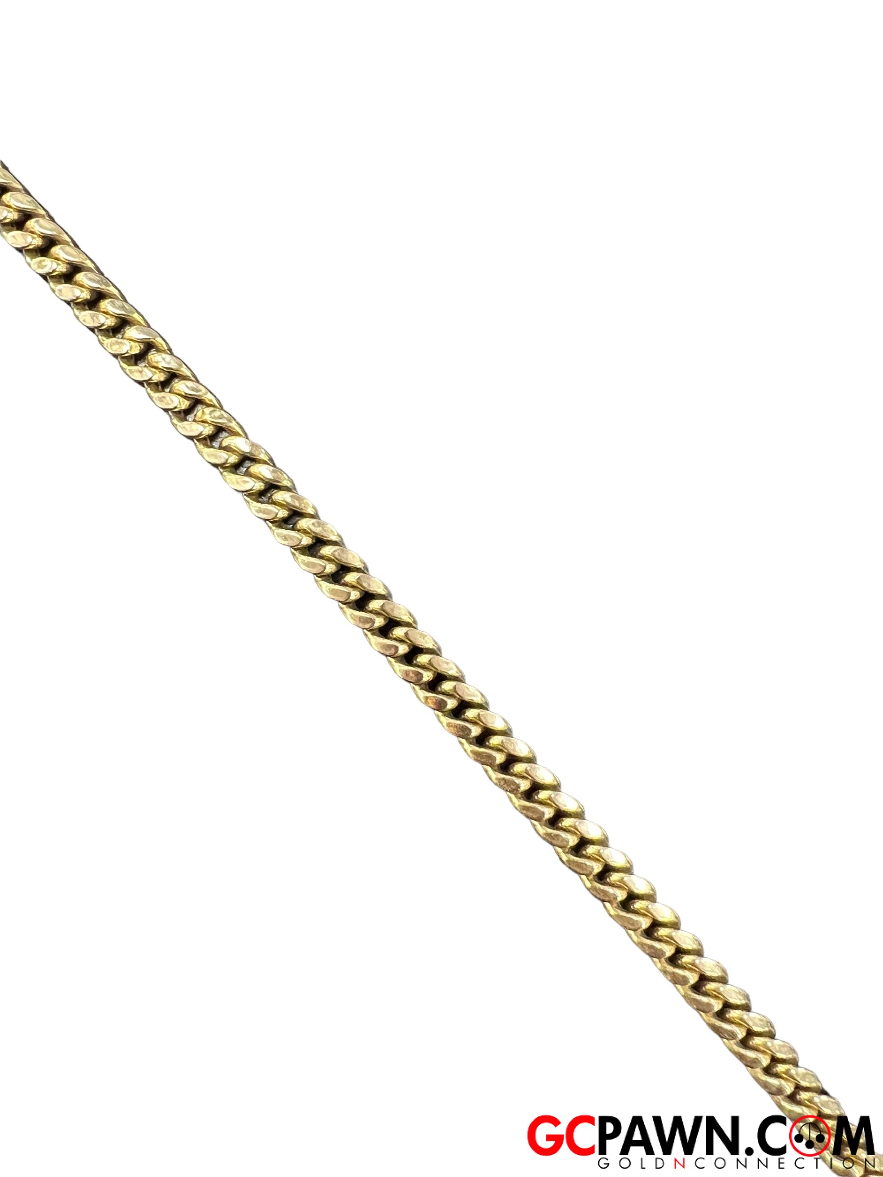 Unisex Anklet 10kt Yellow Gold-img-0