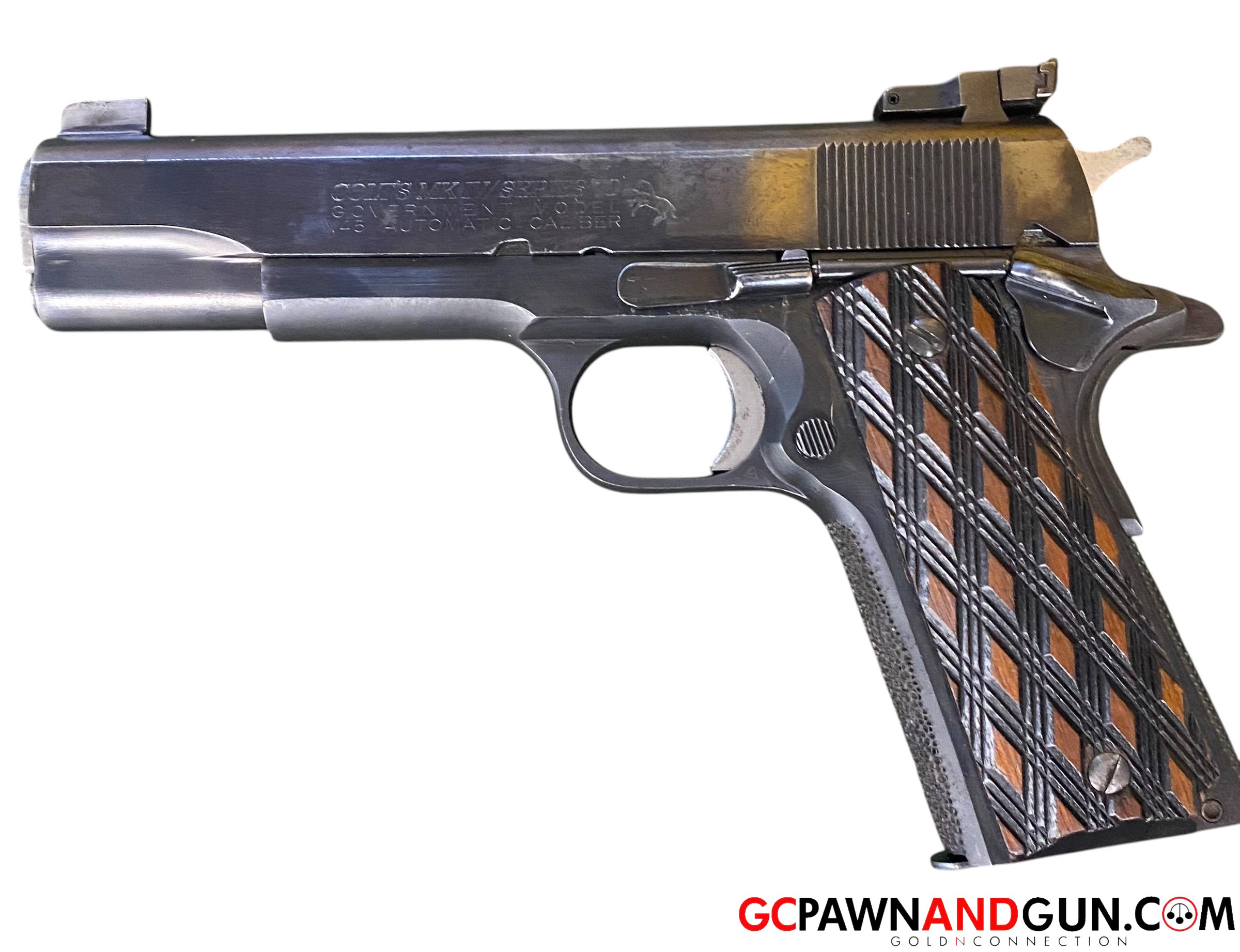 Colt MK IV / SERIES 70 Government Model Handgun .45 Auto Image