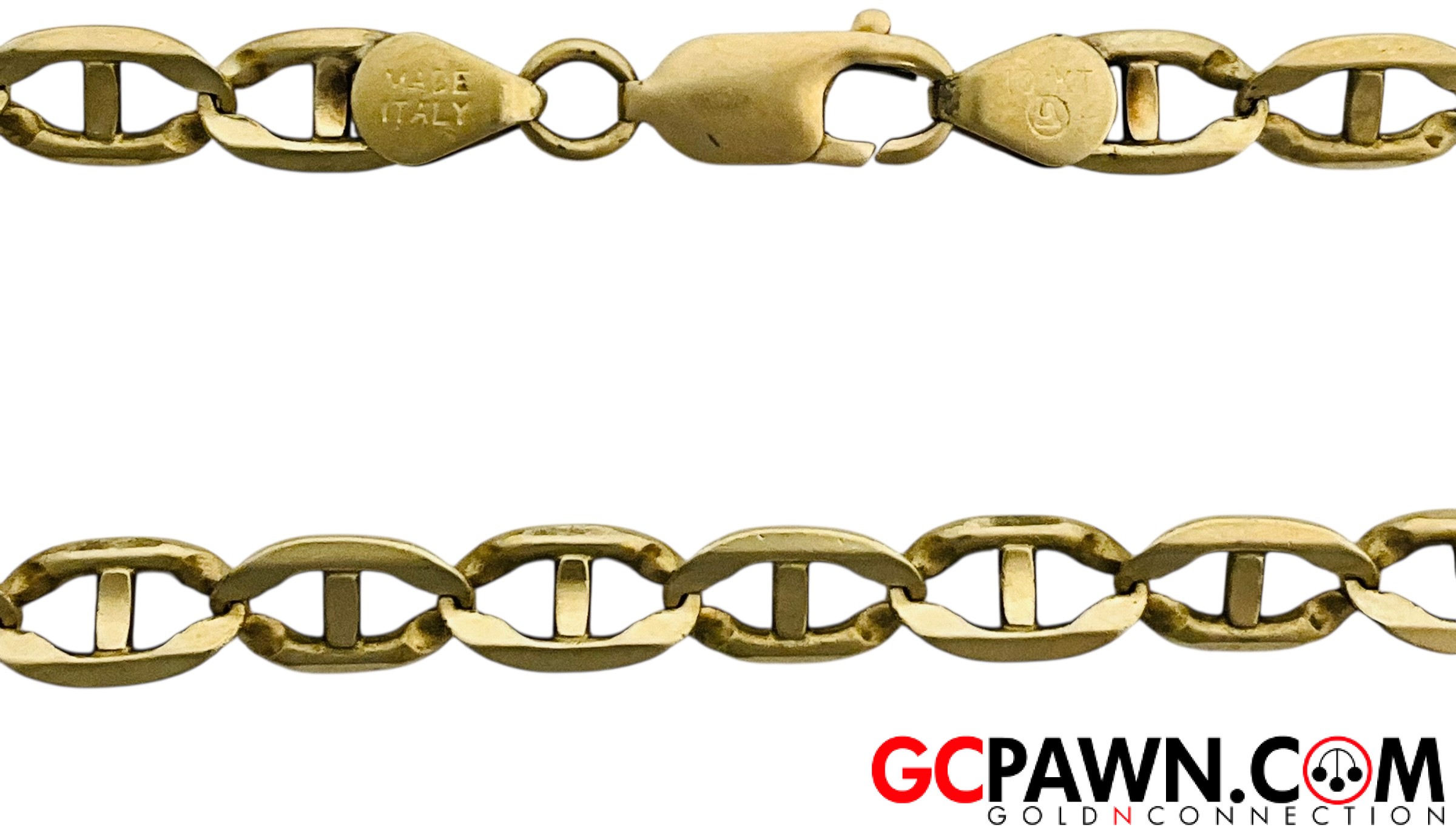 Unisex Chain 10kt Yellow Gold-img-2