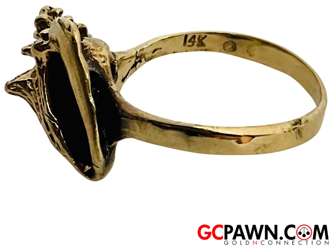 Women's Fashion Ring 14kt Yellow Gold-img-1