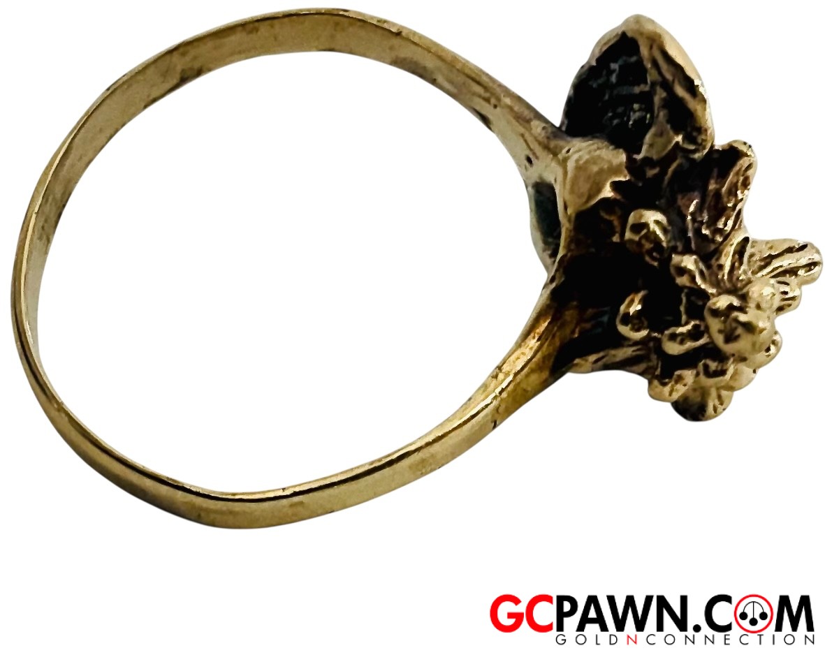Women's Fashion Ring 14kt Yellow Gold-img-3