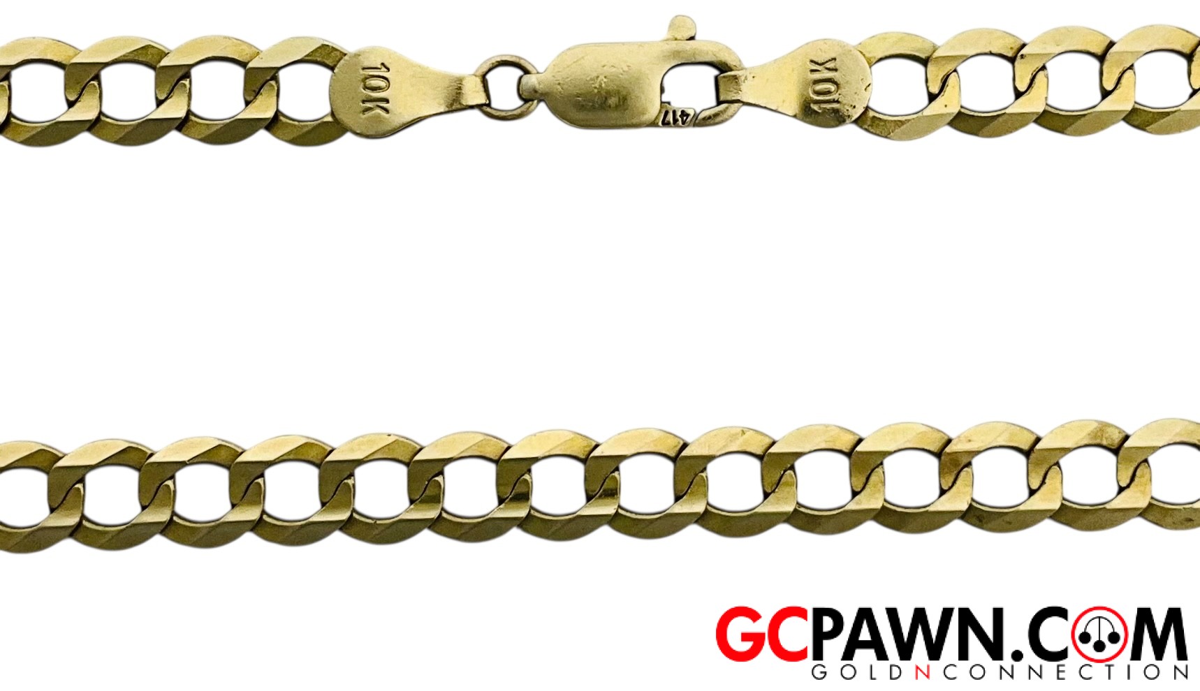 Unisex Chain 10kt Yellow Gold-img-2