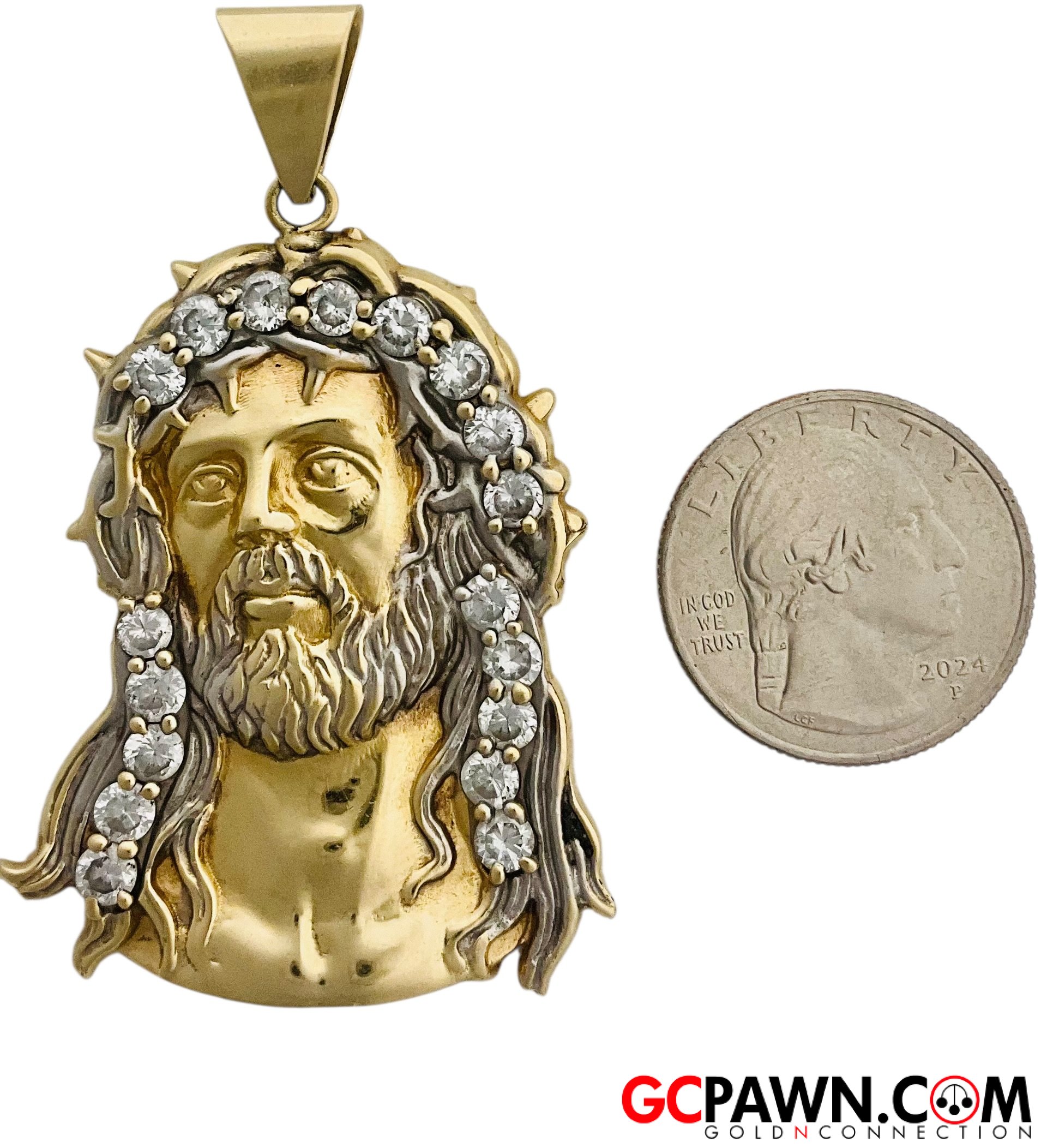 18 Unisex Pendant 14kt Yellow Gold-img-2