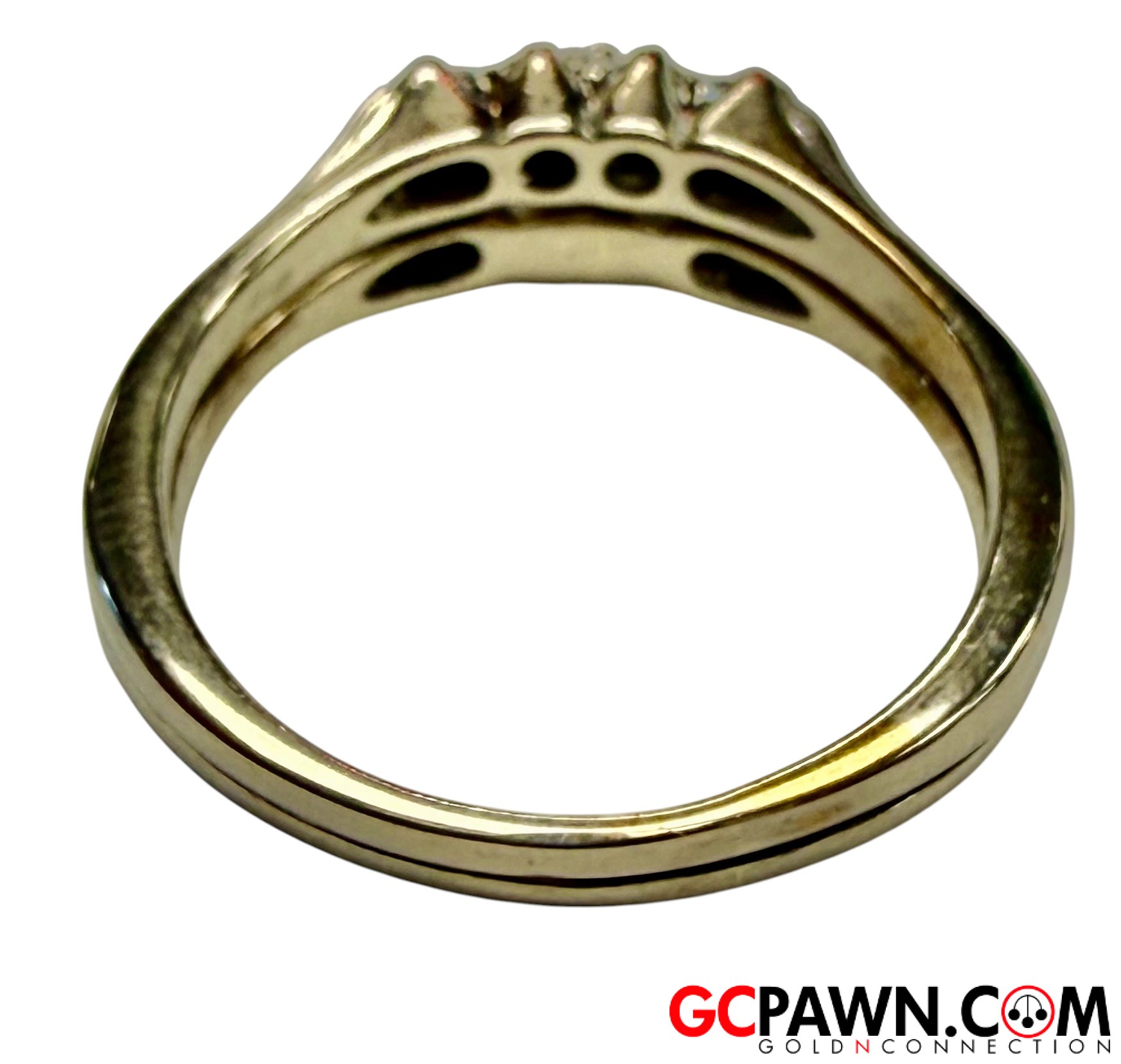 1 Women's Wedding set 14kt White Gold-img-3