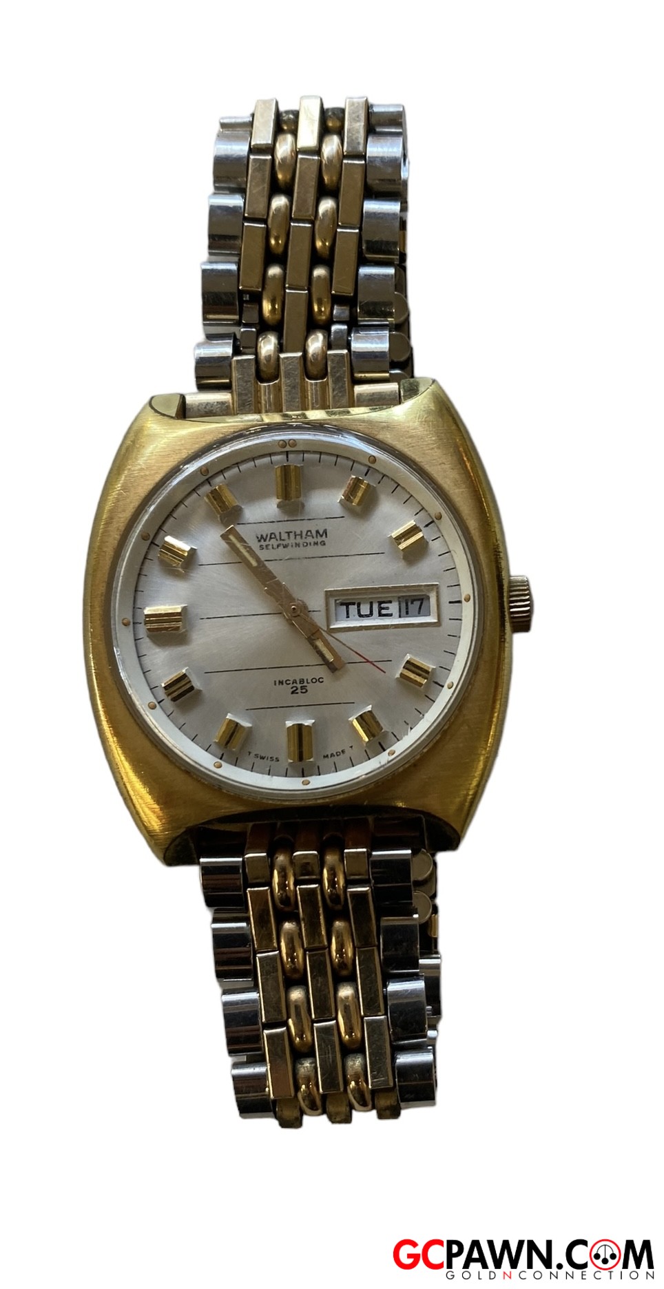 Waltham Self Winding 25 Jewels Swiss Wrist watch-img-5