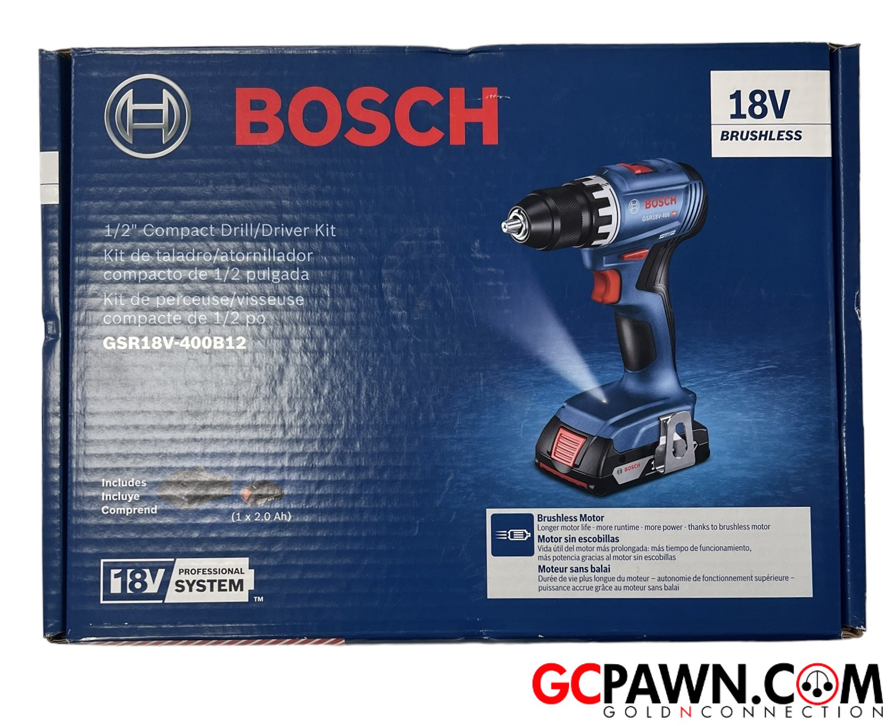 Bosch GSR18BV-400B12 Cordless hand tools-img-0