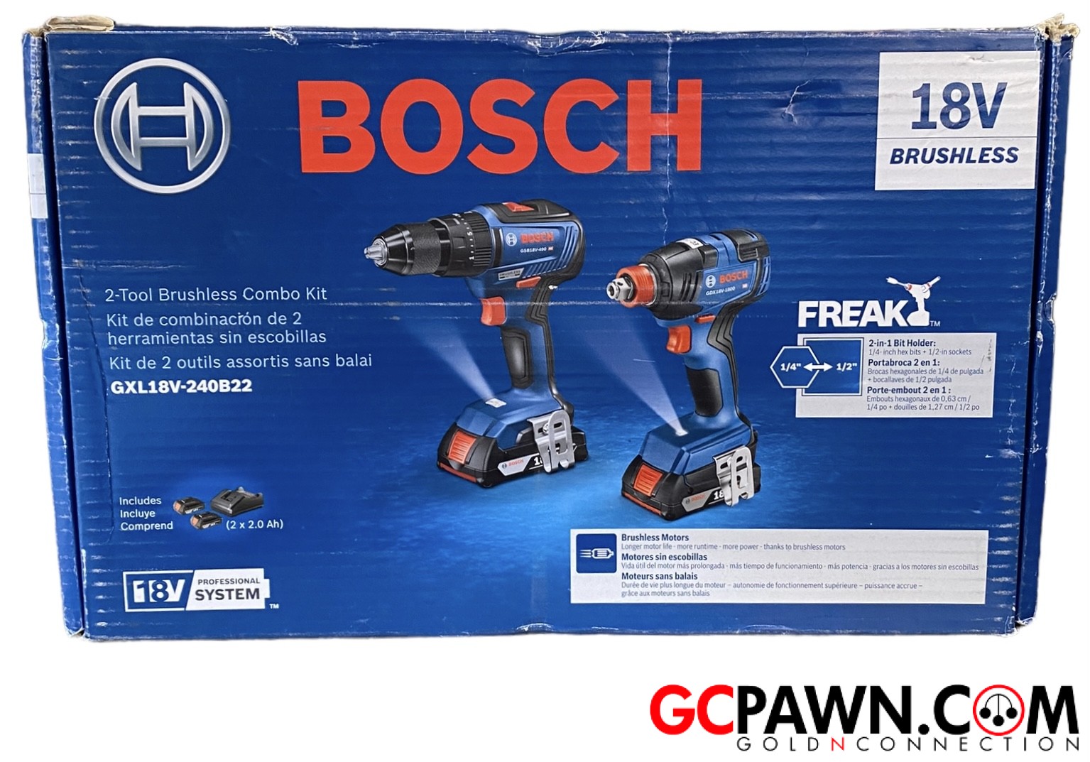 Bosch GXL18V / GSB18V Cordless hand tools-img-0