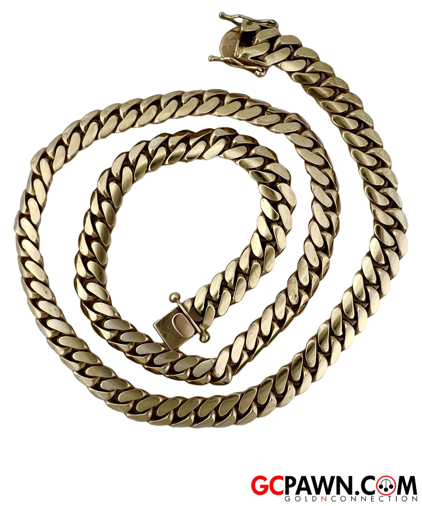 Marcelos Unisex Chain 10kt Yellow Gold-img-1