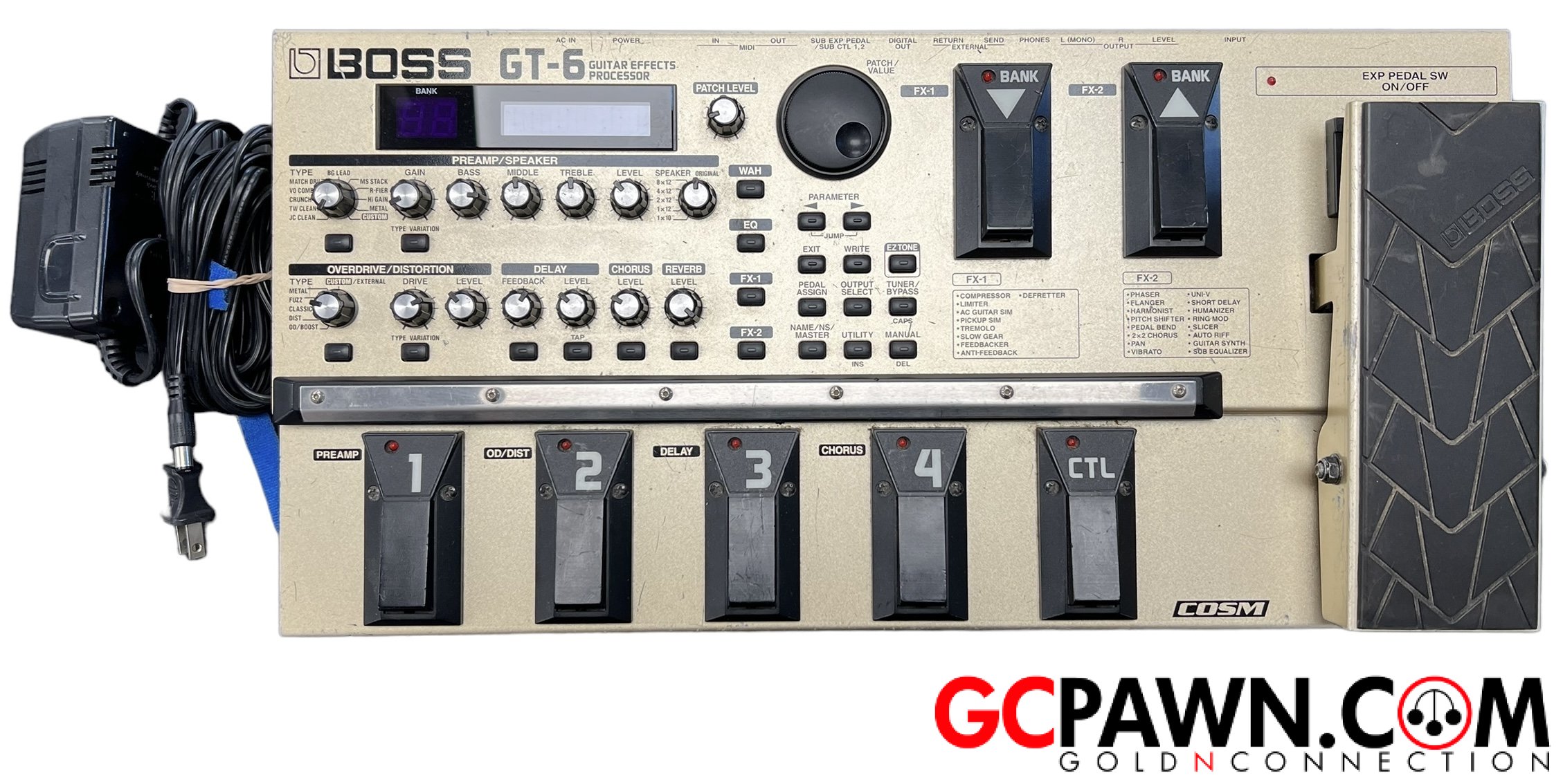 Boss GT-6 Guitar - Pedals-img-0