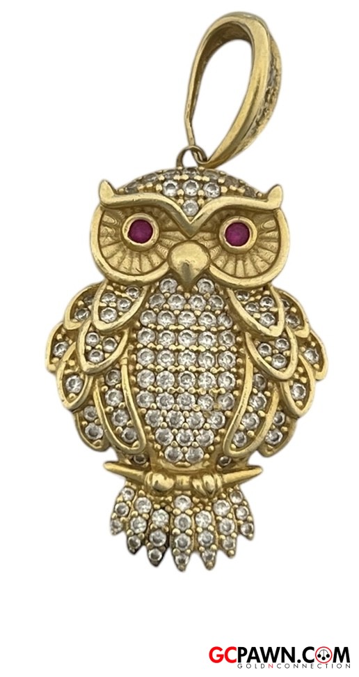 0.75 Unisex Charm 14kt Yellow Gold-img-0