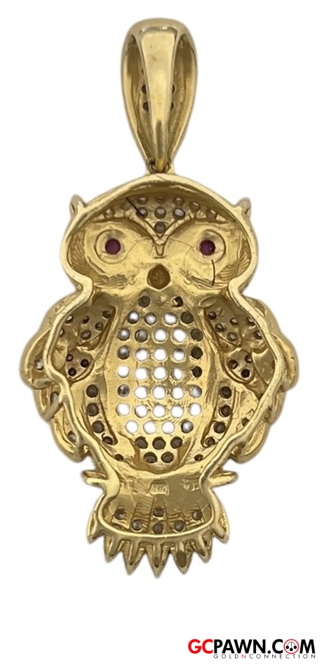 0.75 Unisex Charm 14kt Yellow Gold-img-1