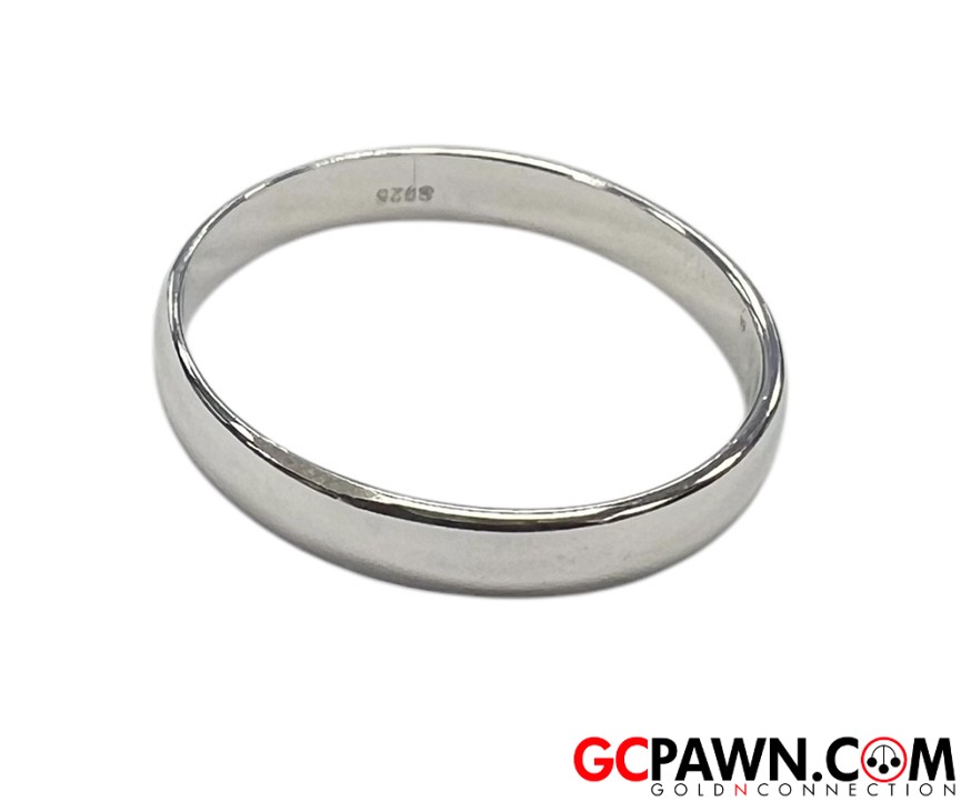 Unisex Anniversary Band .925 Silver-img-0