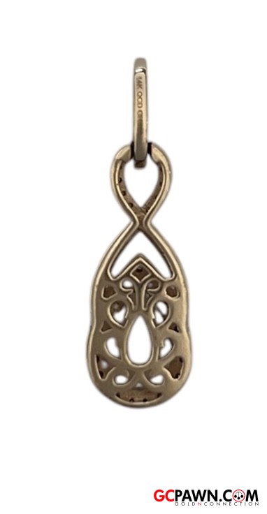 1.0 Women's Charm 14kt Rose Gold-img-1