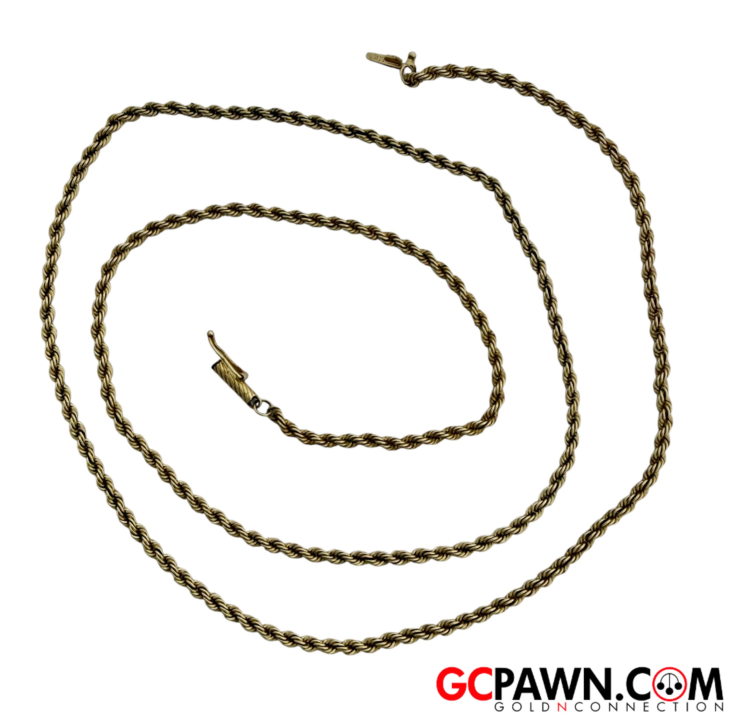 Unisex Chain 14kt Yellow Gold-img-1