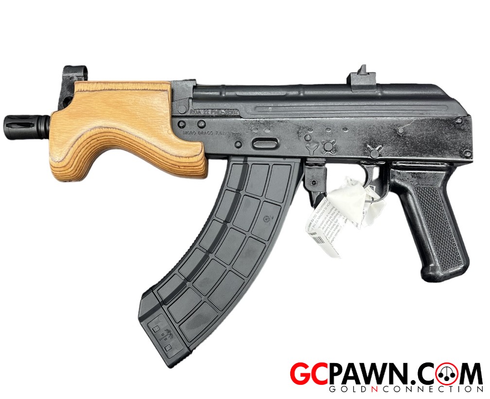 Century Arms Micro Draco Pistol - HG2797-N Handgun 7.62 x 39 MM Image