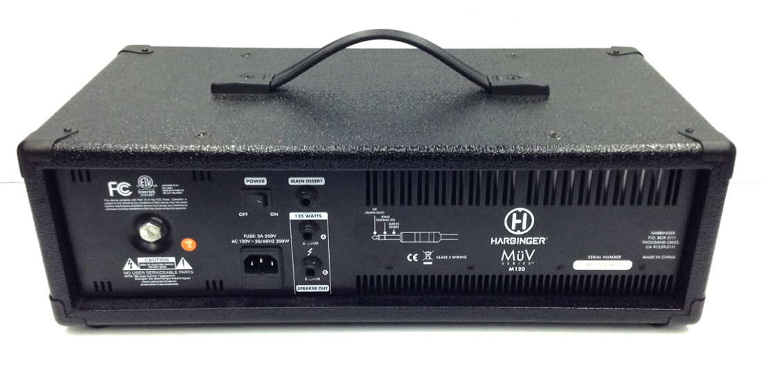 harbinger m120 pa system