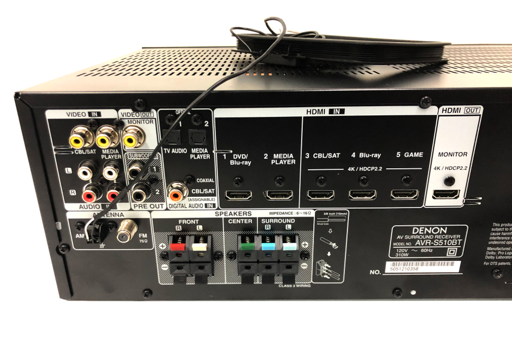 Denon Receiver AVR-S510BT