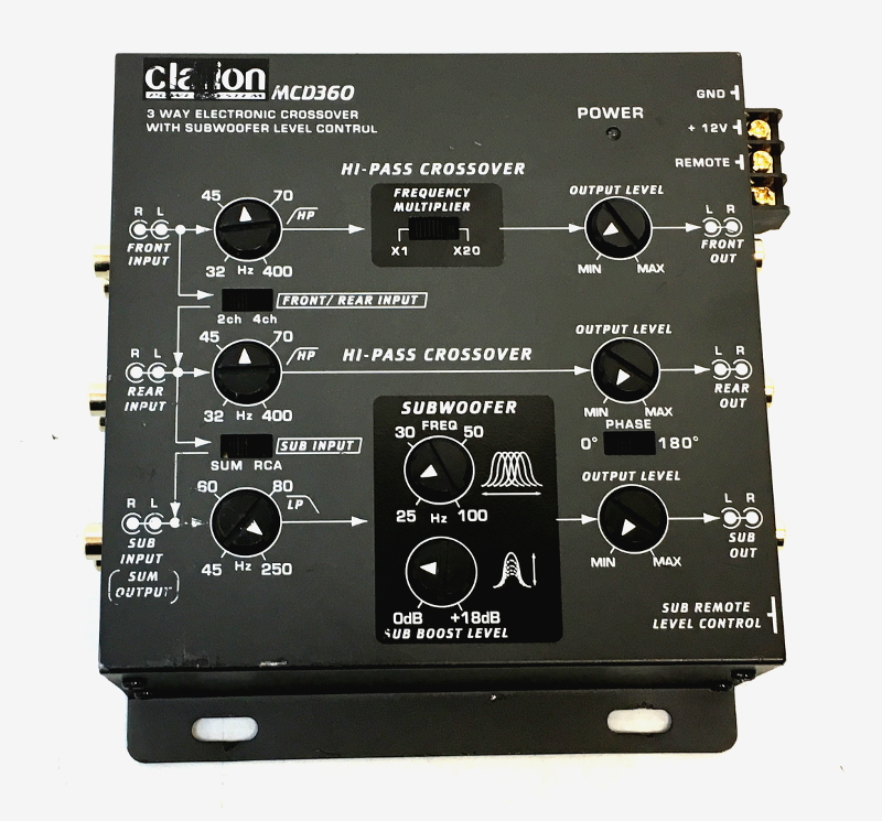 Clarion Crossover MCD360