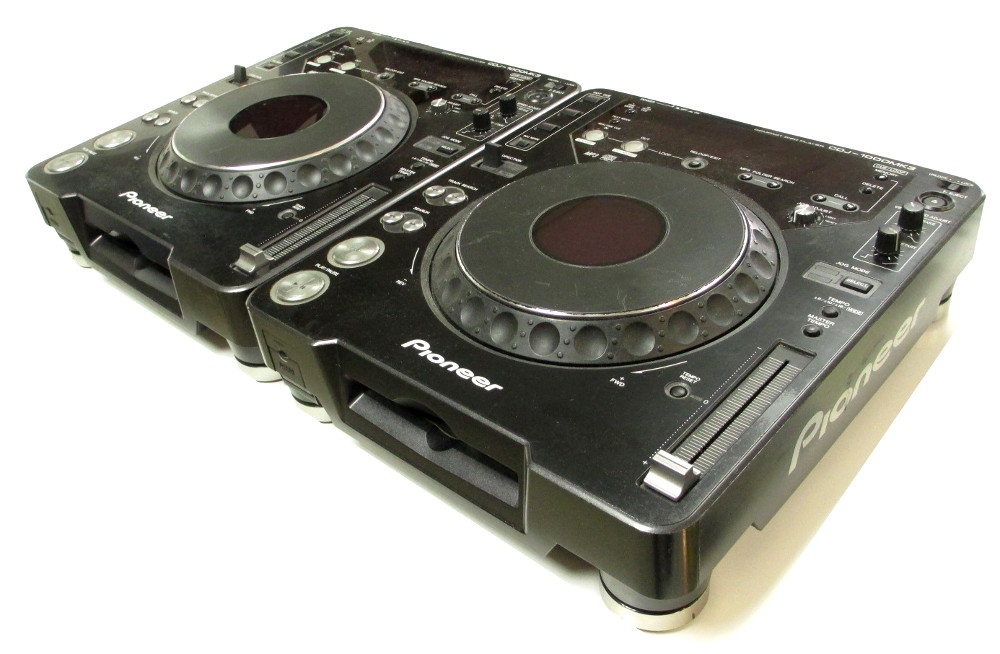 Pioneer Cd Player Cdj 1000mk3 Twin Cd Turntables Pioneer Cd Player Cdj 1000mk3 Twin Cd Turntables
