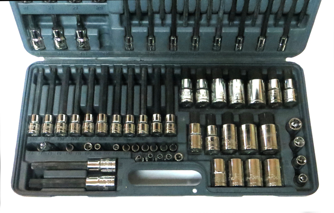 87 Pc TORX And Hex Bit Socket Set Blue Point Tools By 49 OFF