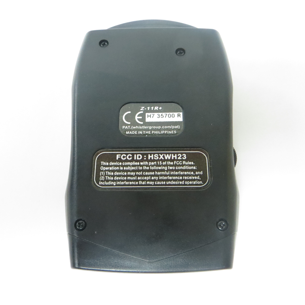 Whistler Radar Detector Z11R+