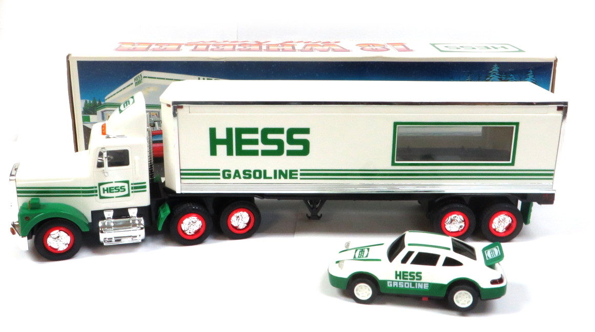 hess 18 wheeler and racer 1992