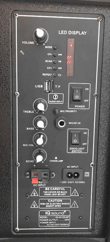 iq sound bt portable speaker