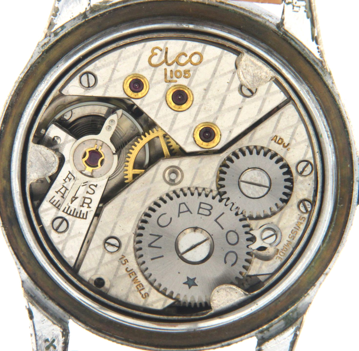 Elco Wrist watch Incabloc