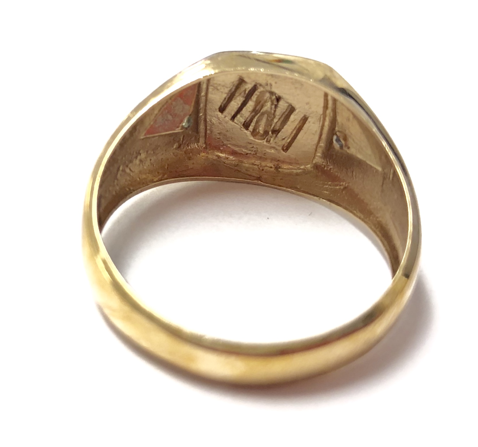 Men's Initial ring