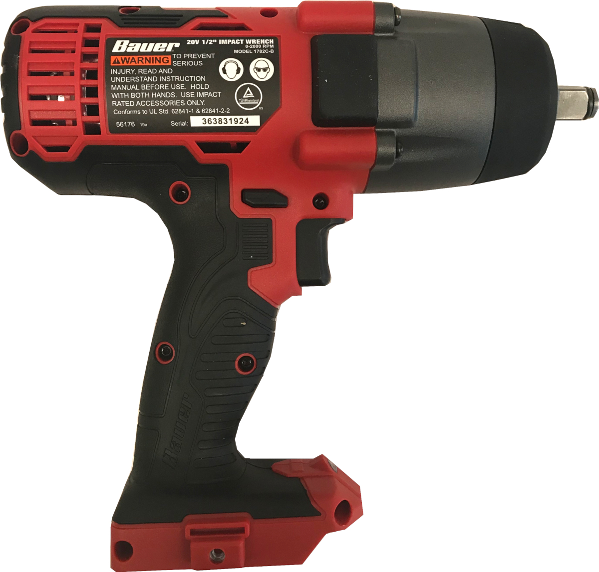 Bauer Cordless hand tools 1782CB
